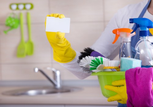 Professional carpet cleaning in a living room